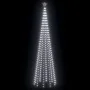 Árbol de Navidad cónico 752 LEDs blanco frío 160x500 cm de , Arboles de navidad - Ref: Foro24-328723, Precio: 159,88 €, Descu...