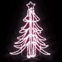 Figura árbol Navidad plegable 3 pzas blanco cálido 87x87x93 cm de , Luces de Navidad - Ref: Foro24-343297, Precio: 78,43 €, D...