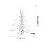 Figura árbol Navidad plegable 3 pzas blanco cálido 87x87x93 cm de , Luces de Navidad - Ref: Foro24-343297, Precio: 78,43 €, D...