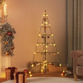 Árbol de Navidad para decoración metal negro 140 cm de , Arboles de navidad - Ref: Foro24-359601, Precio: 48,79 €, Descuento: %