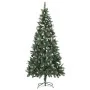 Árbol de Navidad artificial iluminado con luces y piñas 210 cm de , Arboles de navidad - Ref: Foro24-3077748, Precio: 141,16 ...