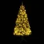 Árbol de Navidad con luces y piñas PVC PE verde 225 cm de , Arboles de navidad - Ref: Foro24-3094558, Precio: 182,15 €, Descu...