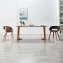 Silla de comedor madera curvada y tela gris de , Sillas de comedor - Ref: Foro24-283111, Precio: 224,15 €, Descuento: %