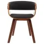 Silla de comedor madera curvada y tela gris de , Sillas de comedor - Ref: Foro24-283111, Precio: 224,15 €, Descuento: %