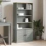 Librería VIGO madera maciza de pino gris 85x35x170 cm de , Librerías y estanterías - Ref: Foro24-353198, Precio: 230,08 €, De...