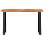 Mesa consola con borde vivo madera maciza acacia 140x40x80 cm de , Mesas auxiliares - Ref: Foro24-353297, Precio: 167,85 €, D...