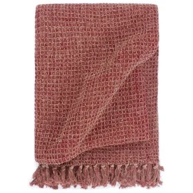 Manta de algodón burdeos 220x250 cm de , Mantas - Ref: Foro24-133757, Precio: 48,84 €, Descuento: %