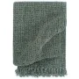 Manta de algodón verde oscuro 220x250 cm de , Mantas - Ref: Foro24-133760, Precio: 63,60 €, Descuento: %