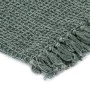 Manta de algodón verde oscuro 220x250 cm de , Mantas - Ref: Foro24-133760, Precio: 63,60 €, Descuento: %