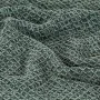 Manta de algodón verde oscuro 220x250 cm de , Mantas - Ref: Foro24-133760, Precio: 63,60 €, Descuento: %