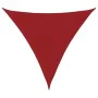 Toldo de vela triangular tela Oxford rojo 4,5x4,5x4,5 m de , Sombrillas - Ref: Foro24-135673, Precio: 36,93 €, Descuento: %