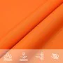 Toldo de vela cuadrado tela Oxford naranja 2,5x2,5 m de , Sombrillas - Ref: Foro24-135686, Precio: 27,84 €, Descuento: %