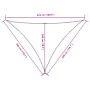 Toldo de vela triangular tela Oxford naranja 3x3x4,24 m de , Sombrillas - Ref: Foro24-135722, Precio: 26,20 €, Descuento: %
