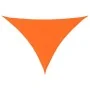 Triangular orange Oxford fabric sail shade 4x5x5 m by , Umbrellas - Ref: Foro24-135729, Price: 38,43 €, Discount: %