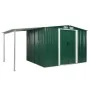 Cobertizo jardín puertas correderas acero verde 386x205x178 cm de , Cobertizos - Ref: Foro24-144029, Precio: 772,91 €, Descue...