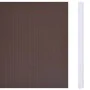 Brown PVC fence panel 35x0.19 m by , fence panels - Ref: Foro24-147861, Price: 34,15 €, Discount: %