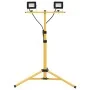 Foco LED con trípode 2x20 W blanco frío de , Focos y reflectores - Ref: Foro24-149659, Precio: 63,19 €, Descuento: %