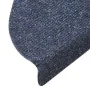 Alfombrillas de escaleras autoadhesivas 5 uds azul 56x17x3 cm de , Alfombrillas para escalones - Ref: Foro24-149684, Precio: ...