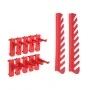 Storage box set 80 pieces wall panels red black by , Tool cabinets - Ref: Foro24-150812, Price: 50,44 €, Discount: %
