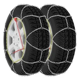 Snow chains for car wheels 2 units 9 mm KN110 by , Motor Vehicle Tire Accessories - Ref: Foro24-210604, Price: 30,36 €, Disco...