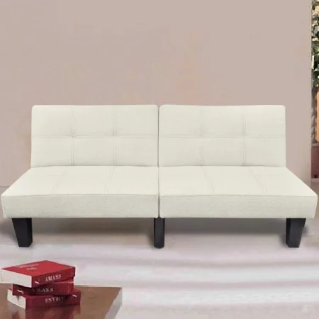 Sofá cama regulable beige de , Sofás - Ref: Foro24-240783, Precio: 197,86 €, Descuento: %
