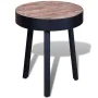 Runder Beistelltisch aus recyceltem Teakholz. von , Seitentische - Ref: Foro24-241713, Preis: 89,65 €, Rabatt: %