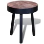 Mesita redonda de madera de teca reciclada de , Mesas auxiliares - Ref: Foro24-241713, Precio: 89,65 €, Descuento: %