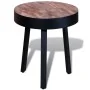 Mesita redonda de madera de teca reciclada de , Mesas auxiliares - Ref: Foro24-241713, Precio: 89,65 €, Descuento: %