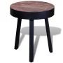 Mesita redonda de madera de teca reciclada de , Mesas auxiliares - Ref: Foro24-241713, Precio: 89,65 €, Descuento: %