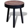 Runder Beistelltisch aus recyceltem Teakholz. von , Seitentische - Ref: Foro24-241713, Preis: 89,65 €, Rabatt: %