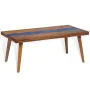 Teak resin coffee table 100x50x40 cm by , Coffee table - Ref: Foro24-245067, Price: 279,66 €, Discount: %