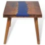 Mesa de centro de resina de teca 100x50x40 cm de , Mesas de centro - Ref: Foro24-245067, Precio: 279,66 €, Descuento: %