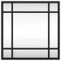 Espejo de pared cuadrado de hierro negro 30x30 cm de , Espejos - Ref: Foro24-358632, Precio: 35,45 €, Descuento: %