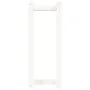 Toallero de madera maciza de pino blanco 23x18x60 cm de , Toalleros - Ref: Foro24-822393, Precio: 20,80 €, Descuento: %