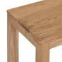 Solid teak wood console table 120x35x75 cm by , Side tables - Ref: Foro24-282850, Price: 216,11 €, Discount: %