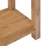 Solid teak wood console table 120x35x75 cm by , Side tables - Ref: Foro24-282850, Price: 216,11 €, Discount: %