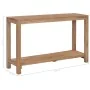 Mesa consola de madera maciza de teca 120x35x75 cm de , Mesas auxiliares - Ref: Foro24-282850, Precio: 216,11 €, Descuento: %