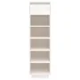Mueble zapatero de madera maciza de pino blanco 30x34x105 cm de , Zapateros y organizadores de calzado - Ref: Foro24-813556, ...