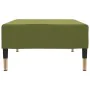 Green velvet footrest 78x56x32 cm by , Ottomans - Ref: Foro24-337701, Price: 62,71 €, Discount: %