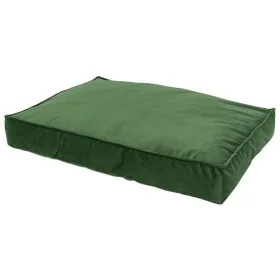 Madison Cojín para perros Velvet verde 100x70x15 cm de , Camas para perros - Ref: Foro24-444467, Precio: 95,40 €, Descuento: %