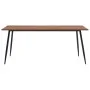 Mesa de comedor de MDF marrón 180x90x75 cm de , Mesas de cocina y de comedor - Ref: Foro24-281568, Precio: 210,25 €, Descuent...