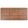 Mesa de comedor de MDF marrón 180x90x75 cm de , Mesas de cocina y de comedor - Ref: Foro24-281568, Precio: 210,25 €, Descuent...