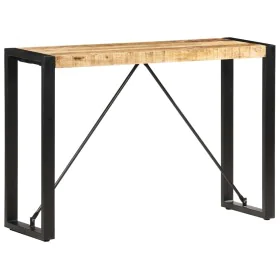 Mesa consola de madera maciza de mango 100x35x76 cm de , Mesas auxiliares - Ref: Foro24-285945, Precio: 106,43 €, Descuento: %