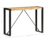 Solid mango wood console table 100x35x76 cm by , Side tables - Ref: Foro24-285945, Price: 106,43 €, Discount: %