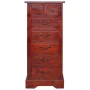 Cajonera clásica madera de caoba maciza marrón 45x35x100 cm de , Cajoneras - Ref: Foro24-288865, Precio: 218,26 €, Descuento: %