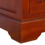Cajonera clásica madera de caoba maciza marrón 45x35x100 cm de , Cajoneras - Ref: Foro24-288865, Precio: 218,26 €, Descuento: %