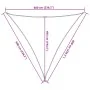 Toldo de vela antracita HDPE 160 g/m² 6x6x6 m de , Sombrillas - Ref: Foro24-311102, Precio: 40,34 €, Descuento: %
