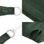 Toldo de vela HDPE verde oscuro 160 g/m² 7x7 m de , Sombrillas - Ref: Foro24-311445, Precio: 87,68 €, Descuento: %
