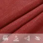 Toldo de vela rojo HDPE 160 g/m² 4x5x5 m de , Sombrillas - Ref: Foro24-311646, Precio: 29,69 €, Descuento: %