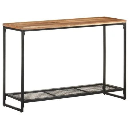 Solid acacia wood console table 110x35x75 cm by , Side tables - Ref: Foro24-320249, Price: 117,67 €, Discount: %